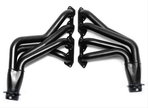 Hedman Street Headers 63097 Headers, Street, Long Tube, Steel, Black Ceramic Coated, Chevy, 427, 454, Pair thumbnail 3