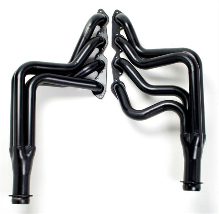 Hedman Street Headers 63105 Headers, Street, Long Tube, Steel, Black Ceramic Coated, Chevy, Big Block, Pair thumbnail 3