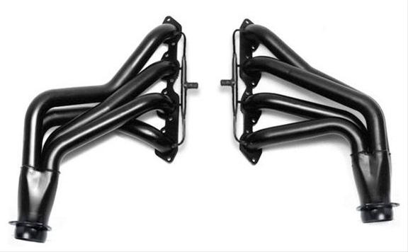 Hedman Street Headers 63193 Headers, Street, Long Tube, Steel, Black Ceramic Coated, Chevy, 427, 454, Pair thumbnail 3