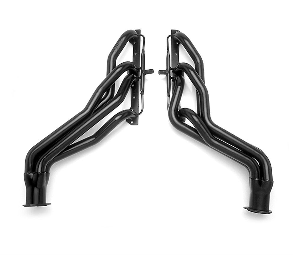 Hedman Street Headers 63441 Headers, Street, Long Tube, Steel, Black Ceramic Coated, Chevy, GMC, Small Block, Pair thumbnail 3