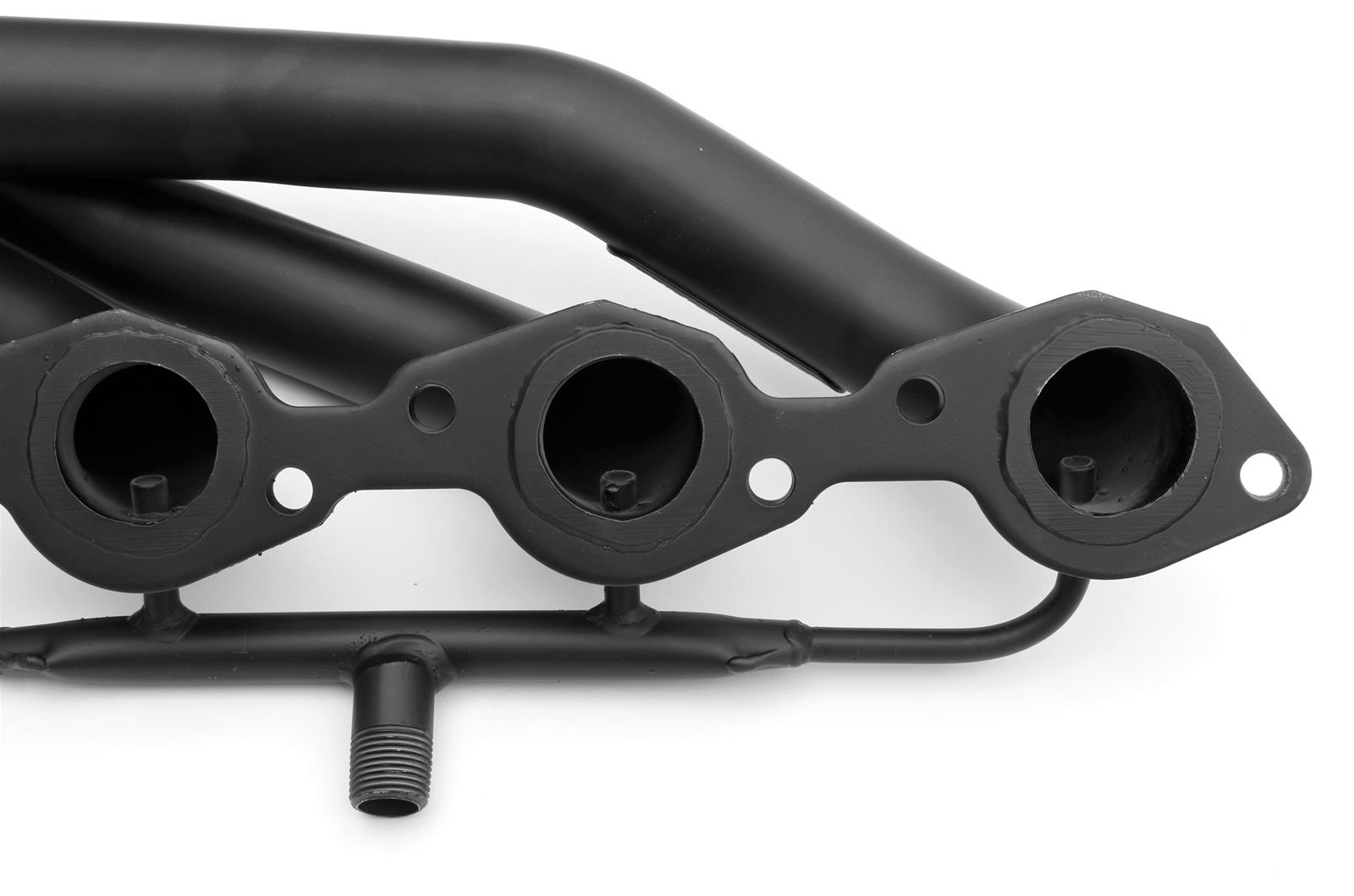 Hedman Street Headers 63611 Headers, Street, Mid-Length, Steel, Black Ceramic Coated, Chevy, Big Block, Pair thumbnail 4