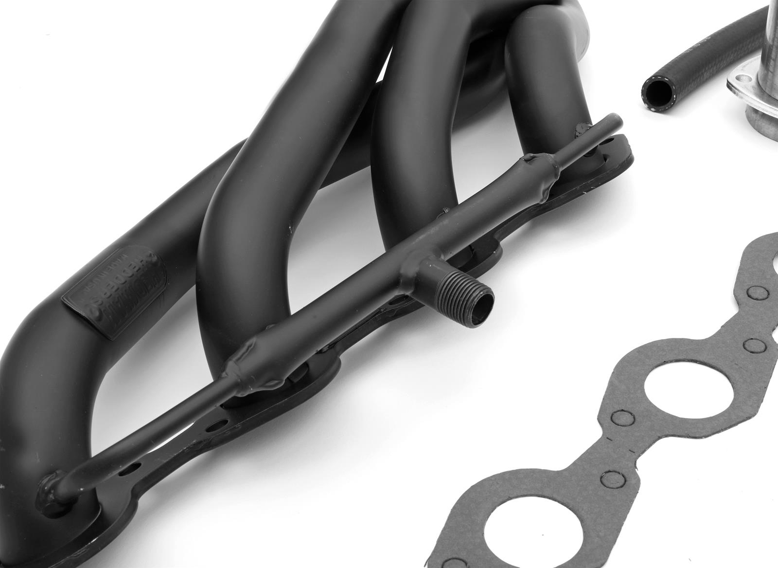 Hedman Street Headers 63611 Headers, Street, Mid-Length, Steel, Black Ceramic Coated, Chevy, Big Block, Pair thumbnail 5