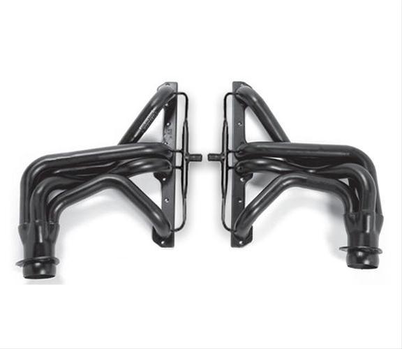 Hedman Elite Extreme-Duty Headers 63831 Headers, Extreme-Duty, Long Tube, Steel, Black Ceramic Coated, Chevy, GMC, Small Block, Pair thumbnail 3