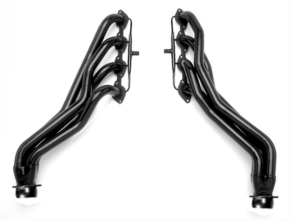 Hedman Elite Extreme-Duty Headers 63851 Headers, Extreme-Duty, Long Tube, Steel, Black Ceramic Coated, Chevy, GMC, 7.4L/454, Pair thumbnail 3