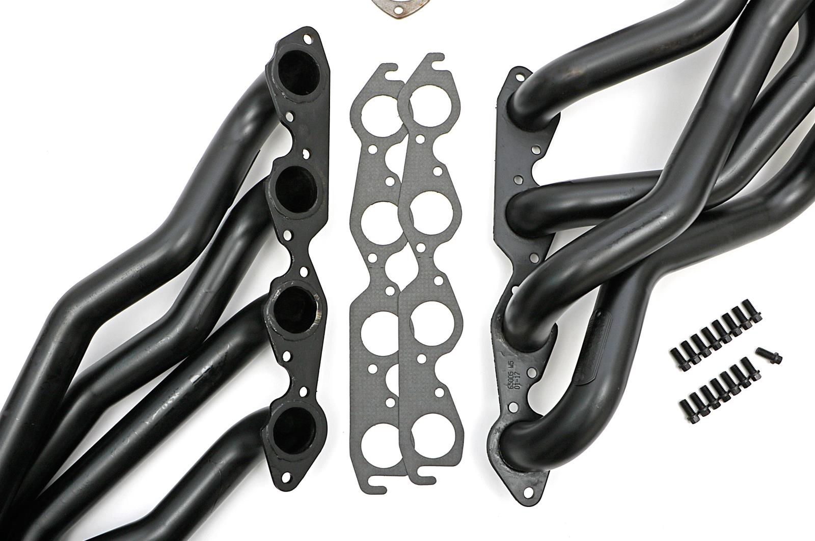 Hedman Specialty and Engine Swap Headers 65005 Headers, Swap, Long Tube, Steel, Temporary Paint, Chevy, Big Block, Pair thumbnail 3
