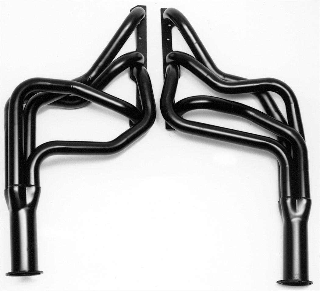 Hedman Street Headers for 1964-1977 MALIBU, EL CAMINO, 1964-1973 CHEVELLE - 65101 Headers, Street, Long Tube, Steel, Temporary Paint, Chevy, Small Block, Pair thumbnail 8