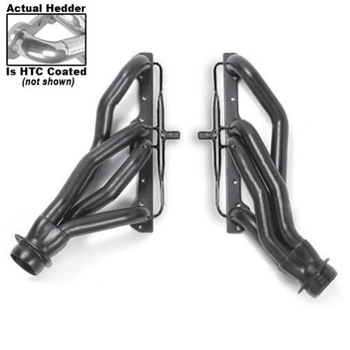 Hedman Street Headers 66601 Headers, Street, Mid-Length, Steel, Silver Ceramic Coated, Buick, Chevy, Oldsmobile, Small Block, Pair thumbnail 3