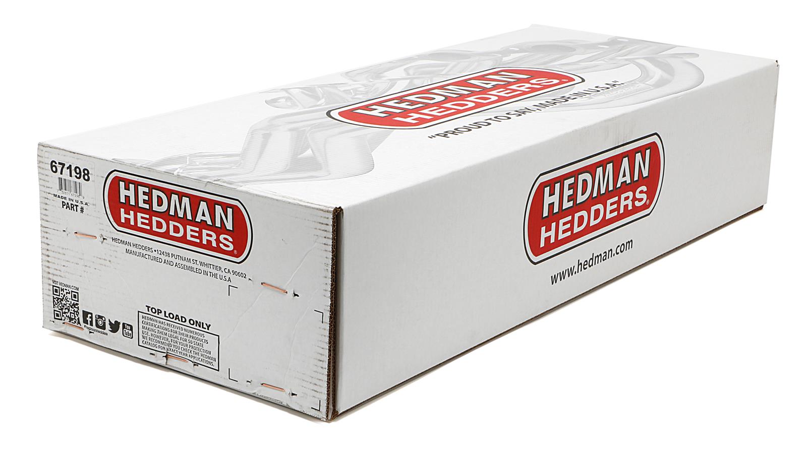 Hedman Elite Extreme-Duty Headers 67198 Headers, Extreme-Duty, Long Tube, Steel, Silver Ceramic Coated, Chevy, Big Block, Pair thumbnail 5