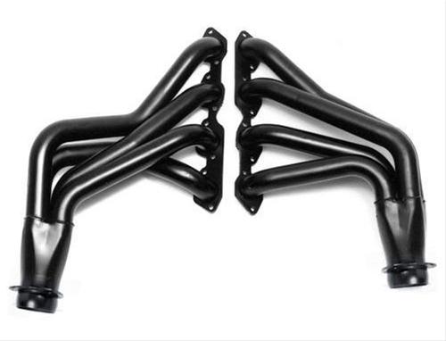 Hedman Street Headers 68093 Headers, Street, Long Tube, Steel, Black Ceramic Coated, Chevy, Pair thumbnail 3