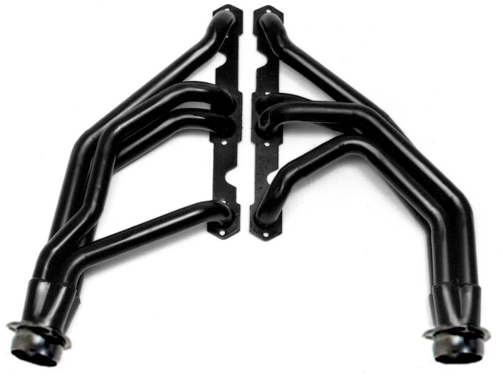Hedman Street Headers for 1964-1967 CHEVY II - 68160 Headers, Street, Long Tube, Steel, Temporary Paint, Chevy, 283, 327, Pair thumbnail 4