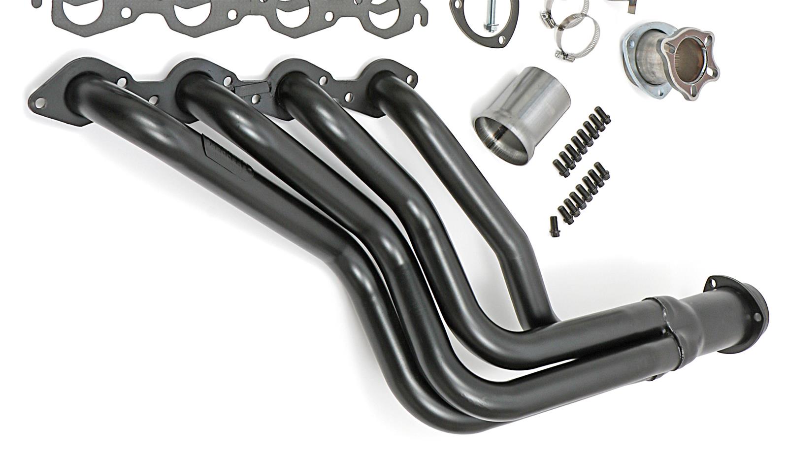 Hedman Street Headers 68197 Headers, Street, Long Tube, Steel, Temporary Paint, Chevy, Big Block, Pair thumbnail 4