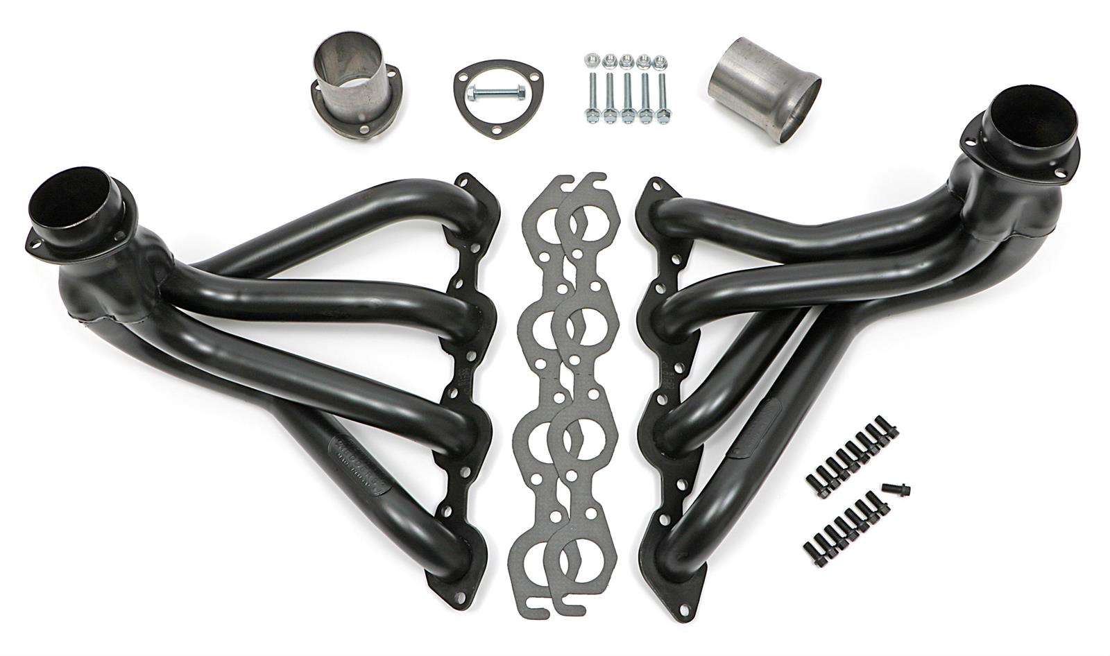 Hedman Street Headers for 1965-1974 CORVETTE - 68210 Headers, Street, Long Tube, Side Mount, Steel, Temporary Paint, Chevy, 396, 427, 454, Pair thumbnail 5