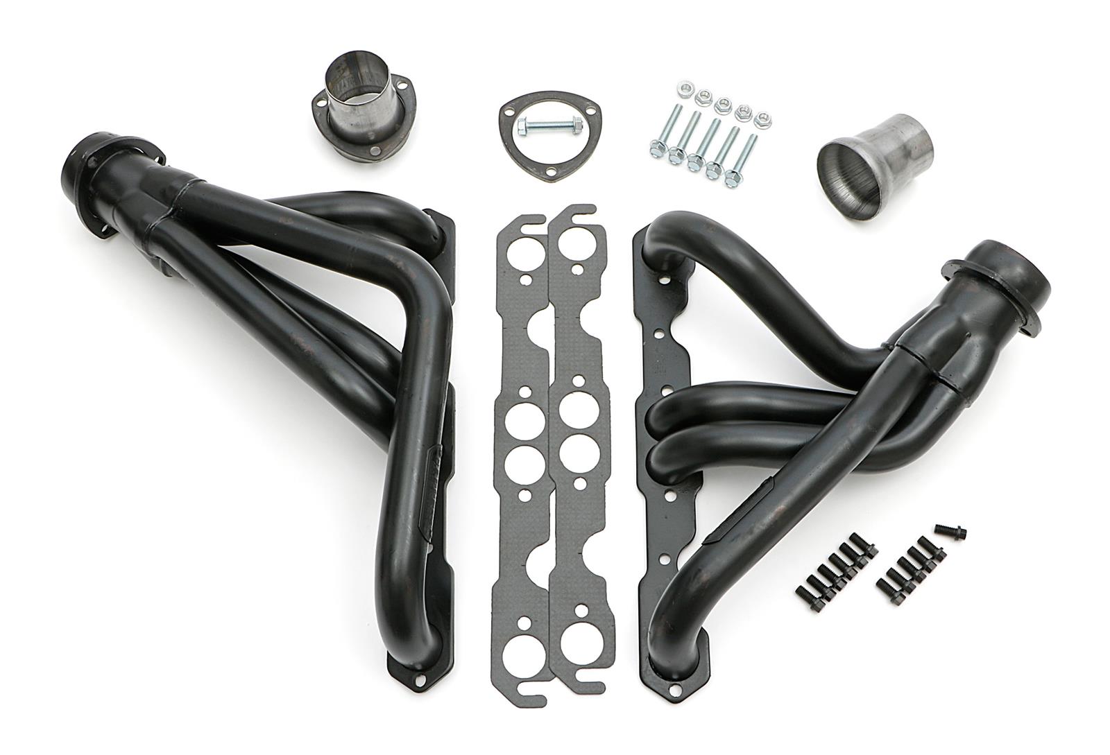 Hedman Street Headers 68260 Headers, Street, Mid-Length, Steel, Temporary Paint, Chevy, 265, 283, Pair thumbnail 6
