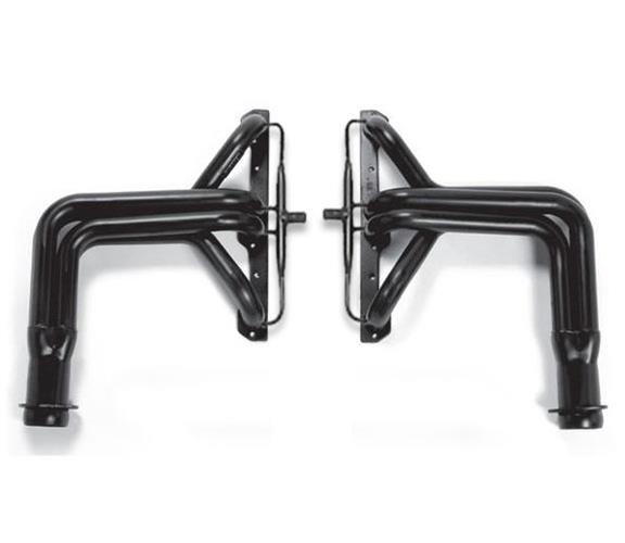 Hedman Street Headers 68301 Headers, Street, Long Tube, Steel, Temporary Paint, Chevy, Small Block, Pair thumbnail 4