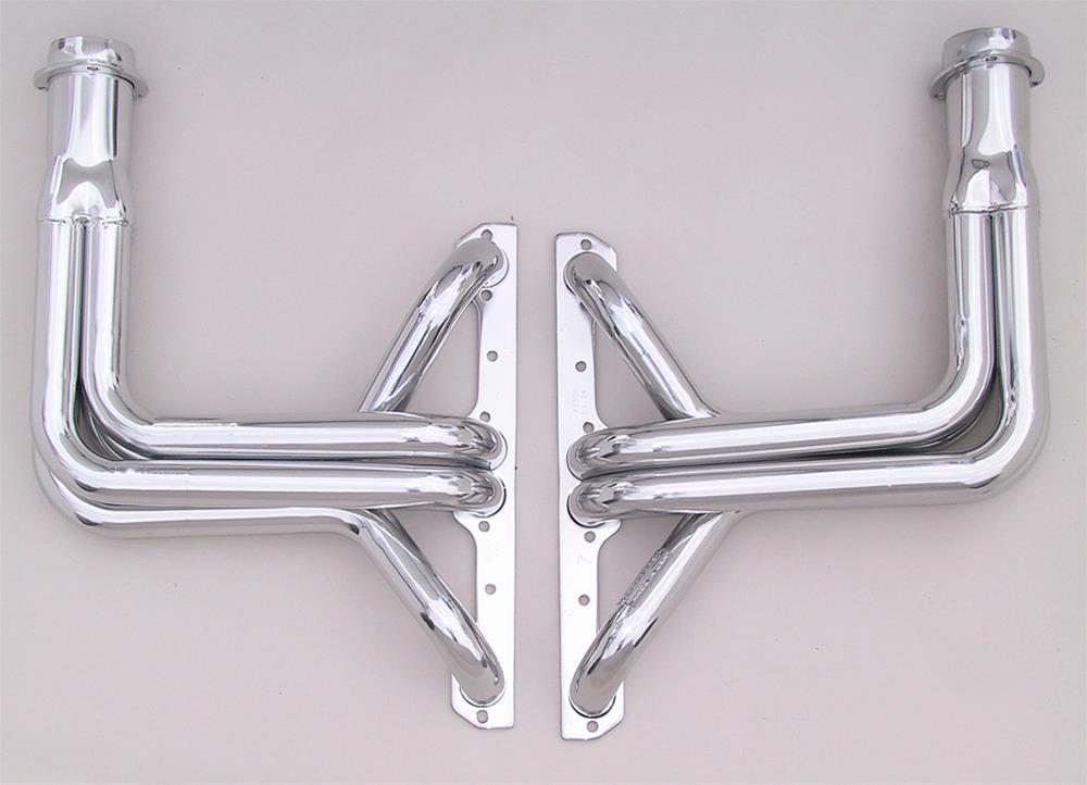 Hedman Street Headers for 1963-1982 CORVETTE - 68306 Headers, Street, Long Tube, Steel, Silver Ceramic Coated, Chevy, Small Block, Pair thumbnail 4