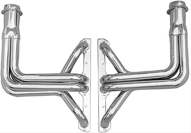 Hedman Street Headers for 1963-1982 CORVETTE - 68306 Headers, Street, Long Tube, Steel, Silver Ceramic Coated, Chevy, Small Block, Pair thumbnail 5