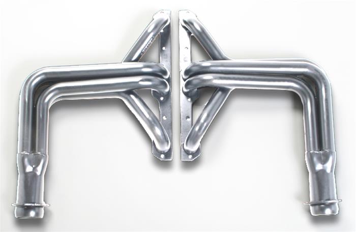 Hedman Elite Extreme-Duty Headers for 1963-1979 CORVETTE - 68308 Headers, Extreme-Duty, Long Tube, Steel, Silver Ceramic Coated, Chevy, Small Block, Pair thumbnail 4
