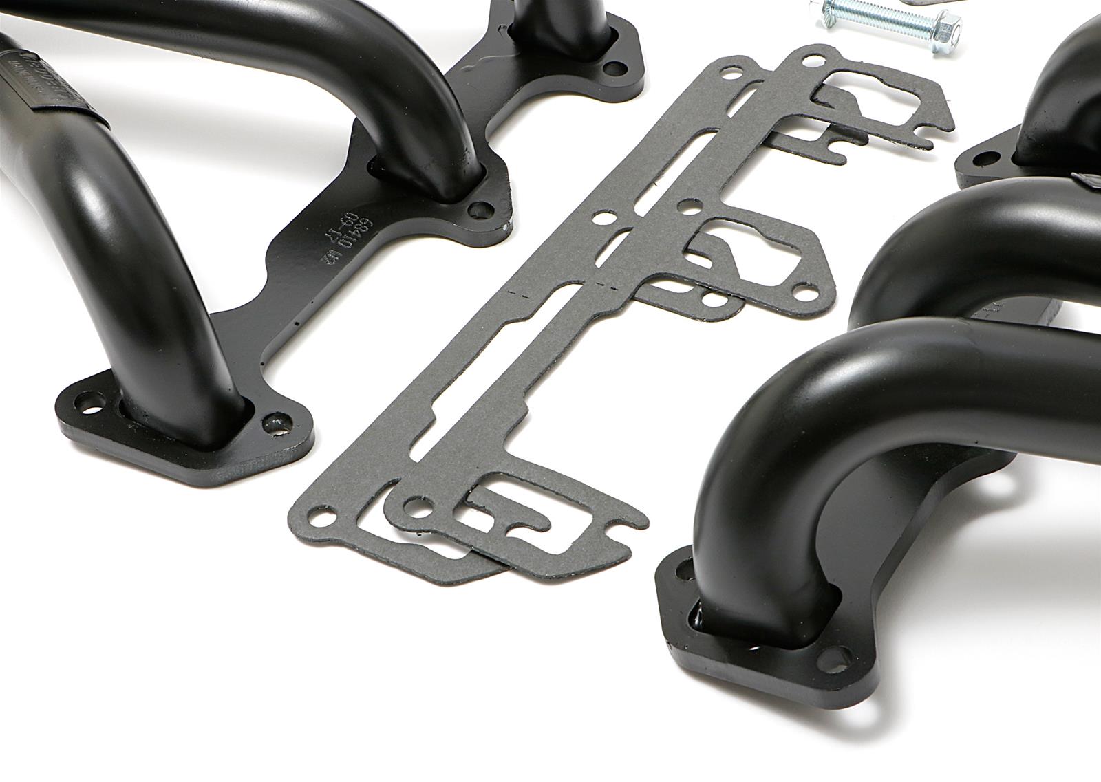 Hedman Street Headers 68410 Headers, Street, Long Tube, Steel, Temporary Paint, Buick, Chevy, Oldsmobile, Pontiac, 3.8L/231, Pair thumbnail 2