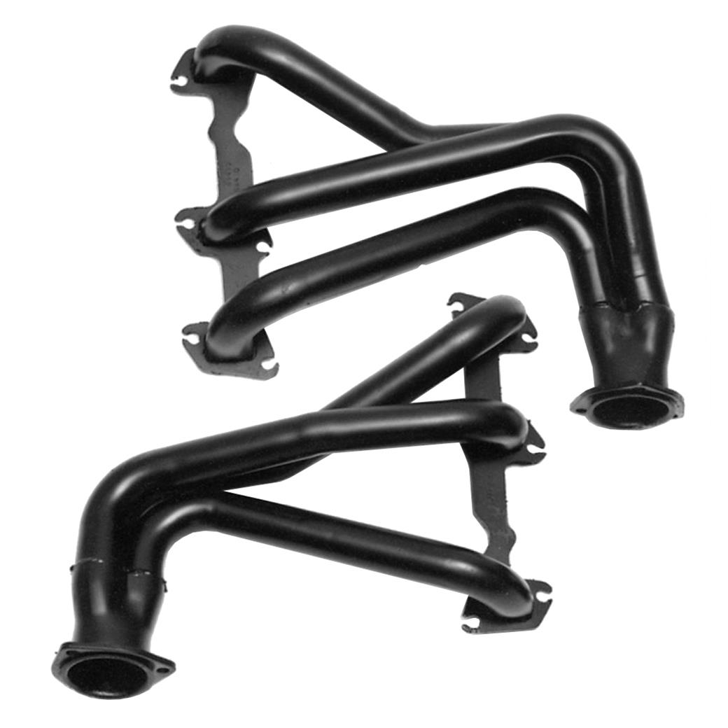 Hedman Street Headers 68410 Headers, Street, Long Tube, Steel, Temporary Paint, Buick, Chevy, Oldsmobile, Pontiac, 3.8L/231, Pair thumbnail 6