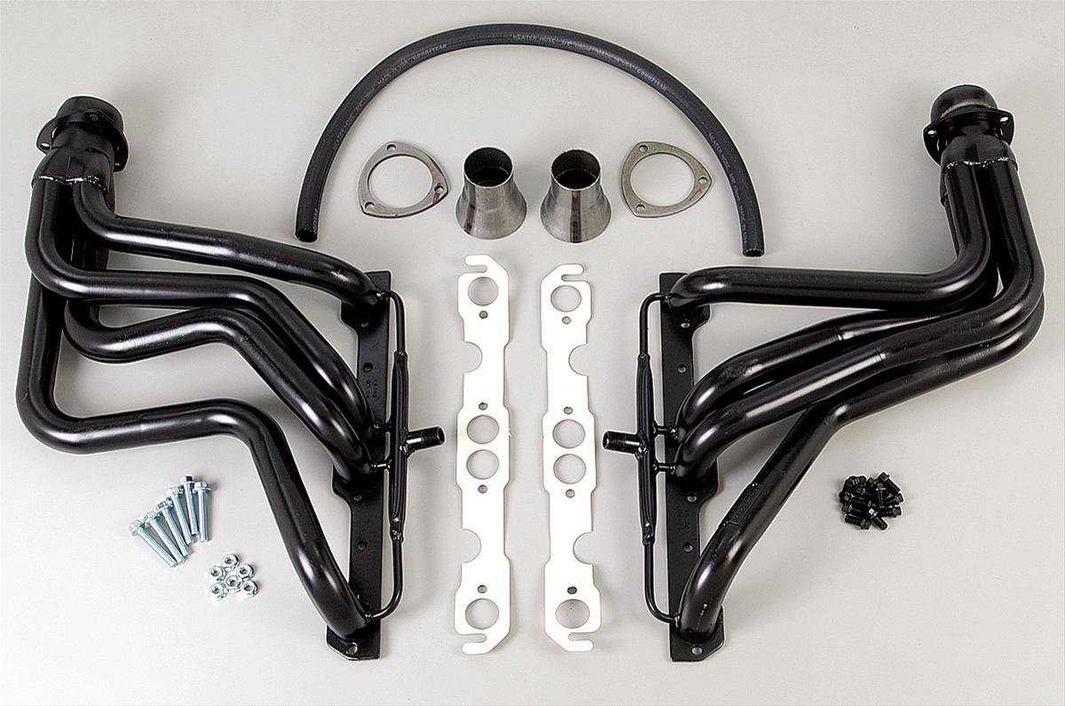 Hedman Street Headers 68441 Headers, Street, Long Tube, Steel, Temporary Paint, Chevy, 5.7L, Pair thumbnail 2