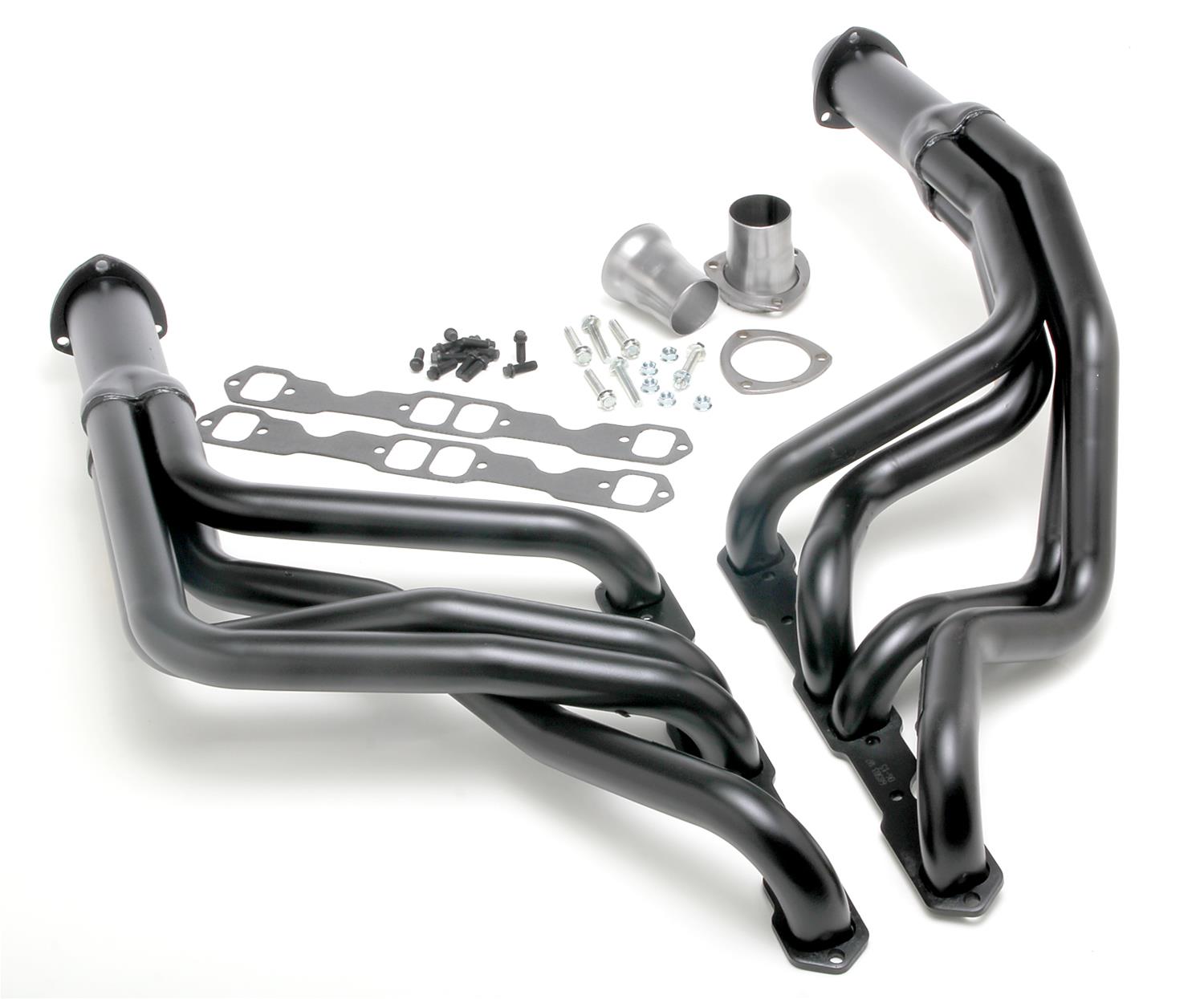 Hedman Street Headers 68503 Headers, Street, Long Tube, Steel, Temporary Paint, Chevy, Small Block, Pair thumbnail 3