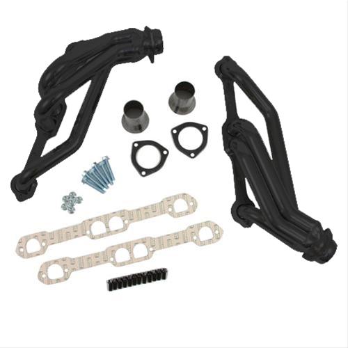 Hedman Street Headers 68503 Headers, Street, Long Tube, Steel, Temporary Paint, Chevy, Small Block, Pair thumbnail 7