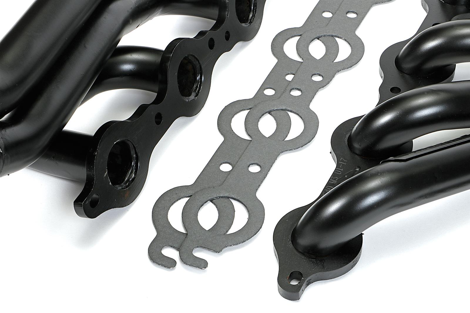 Hedman Specialty and Engine Swap Headers 68540 Headers, Swap, Mid-Length, Steel, Temporary Paint, Chevy, GMC, Small Block LS, Pair thumbnail 4