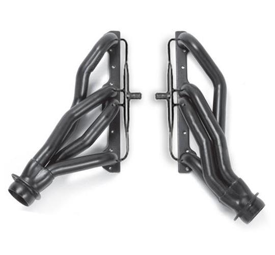 Hedman Street Headers 68601 Headers, Street, Mid-Length, Steel, Temporary Paint, Buick, Chevy, Oldsmobile, Small Block, Pair thumbnail 4