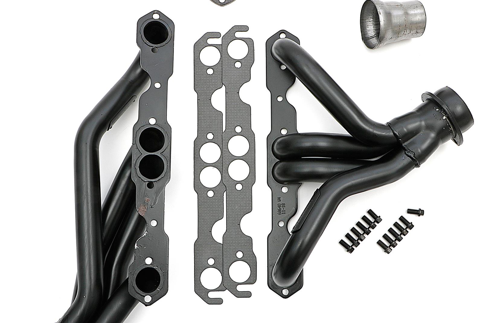 Hedman Street Headers 68640 Headers, Street, Mid-Length, Steel, Temporary Paint, Chevy, Small Block, Pair thumbnail 7
