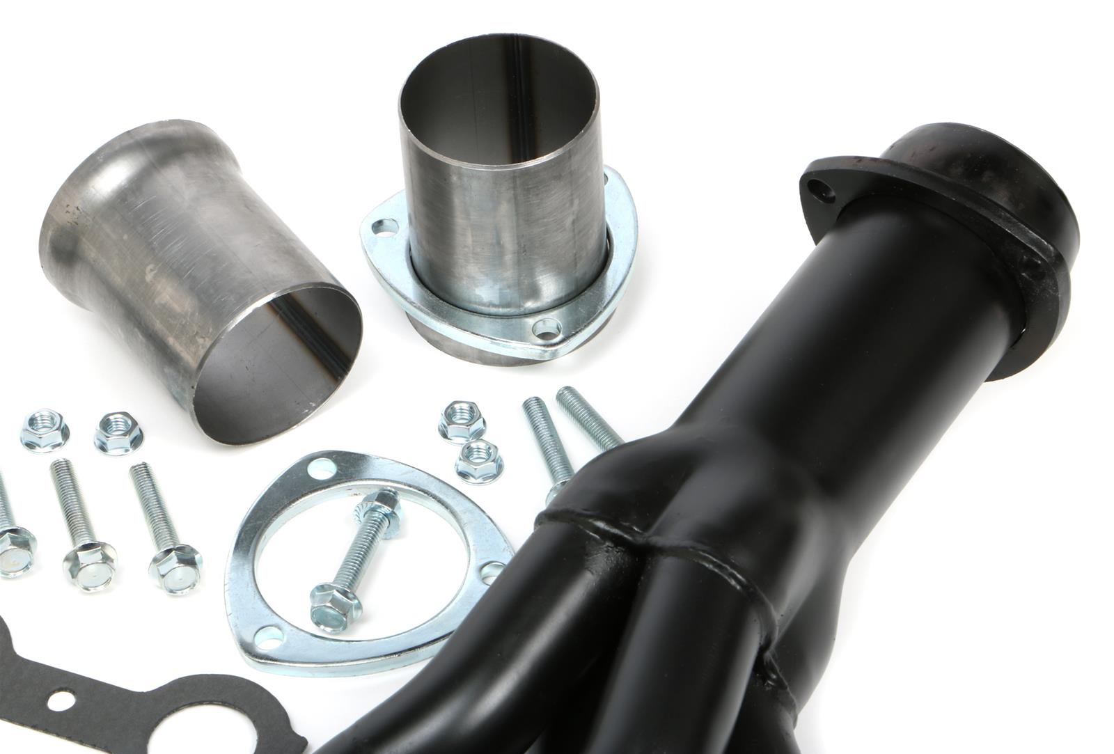 Hedman Hot Rodz Engine Swap Headers for 1970-1981 CAMARO, FIREBIRD - 68720 Headers, Swap, Mid-Length, Steel, Temporary Paint, GM, F-Body, Pair thumbnail 2