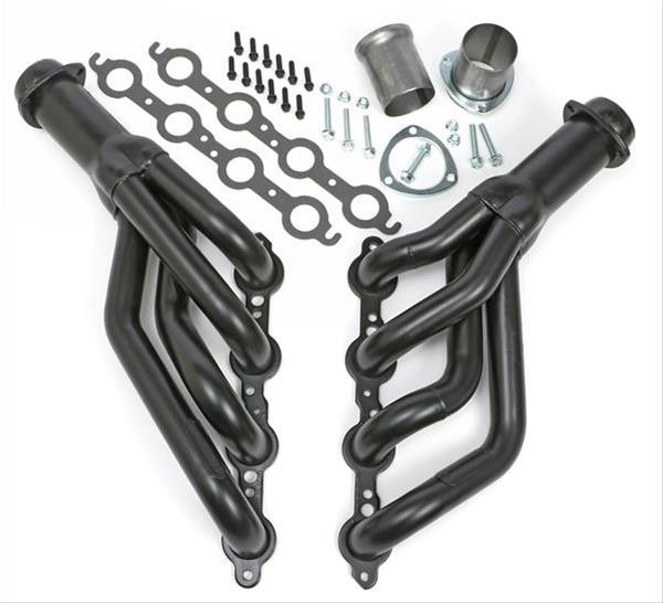 Hedman Hot Rodz Engine Swap Headers for 1970-1981 CAMARO, FIREBIRD - 68720 Headers, Swap, Mid-Length, Steel, Temporary Paint, GM, F-Body, Pair thumbnail 7