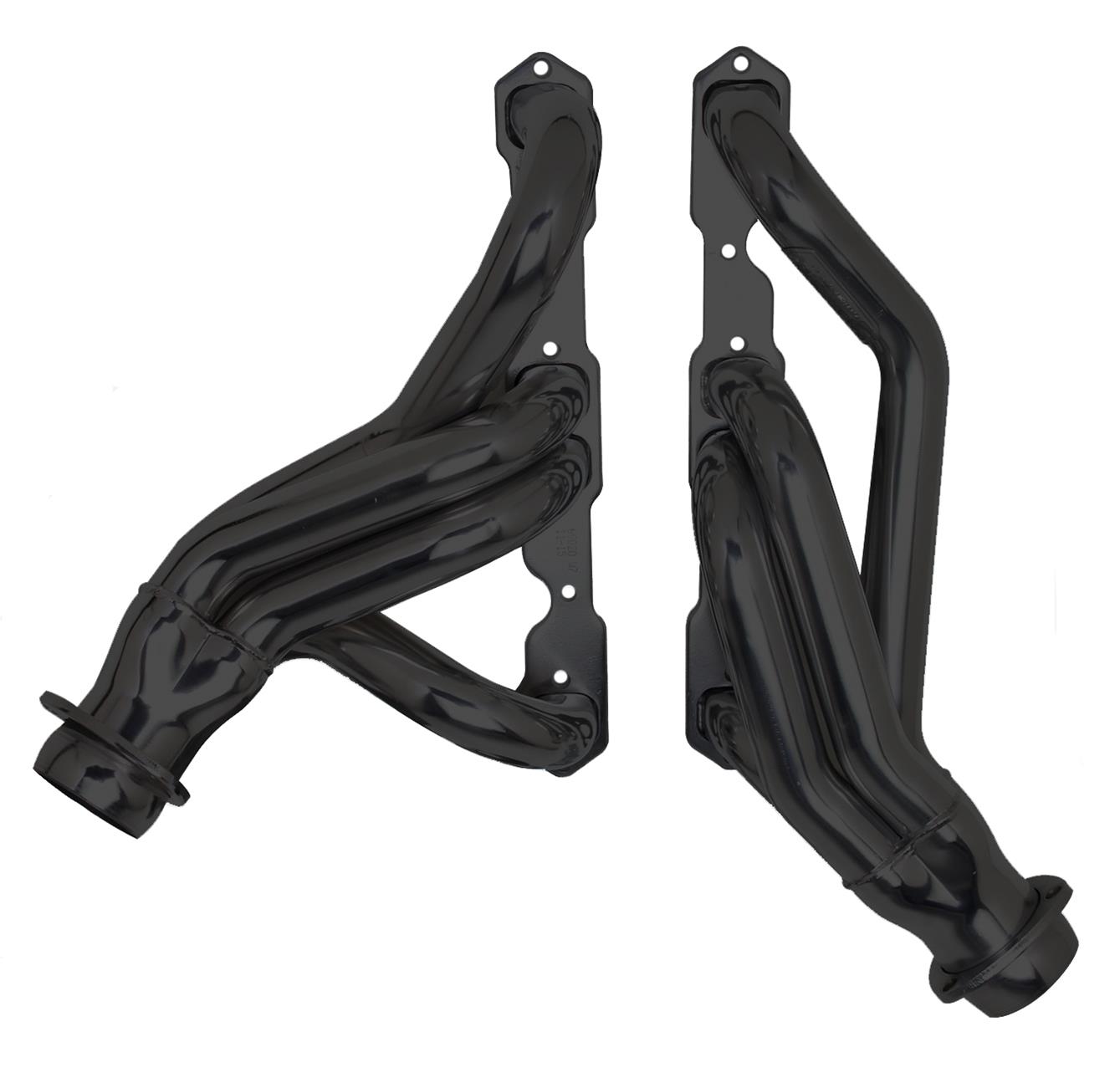 Hedman Street Headers 69013 Headers, Street, Mid-Length, Steel, Black Ceramic Coated, Chevy, Pair thumbnail 3