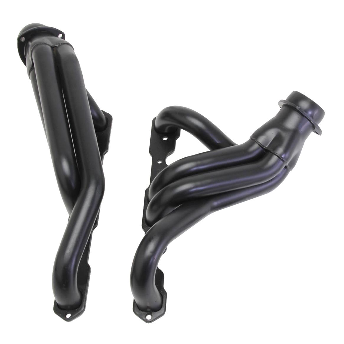 Hedman Street Headers 69023 Headers, Street, Mid-Length, Steel, Black Ceramic Coated, Chevy, Pair thumbnail 4