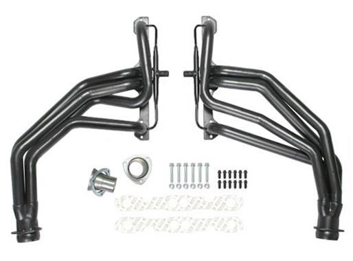 Hedman Street Headers 69093 Headers, Street, Long Tube, Steel, Temporary Paint, Chevy, GMC, Small Block, Pair thumbnail 4