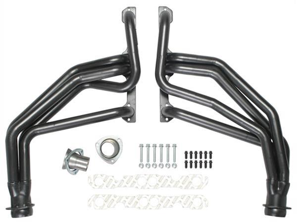 Hedman Street Headers 69097 Headers, Street, Long Tube, Steel, Temporary Paint, Chevy, GMC, Small Block, Pair thumbnail 6