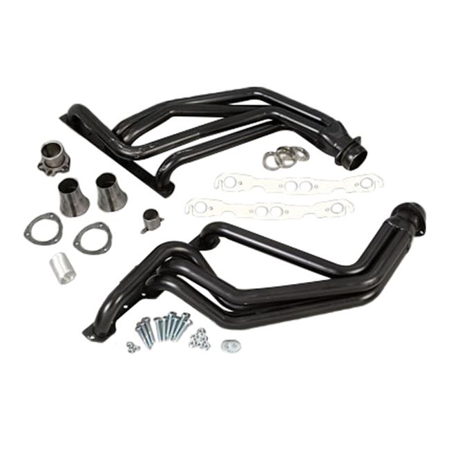 Hedman Street Headers 69097 Headers, Street, Long Tube, Steel, Temporary Paint, Chevy, GMC, Small Block, Pair thumbnail 5