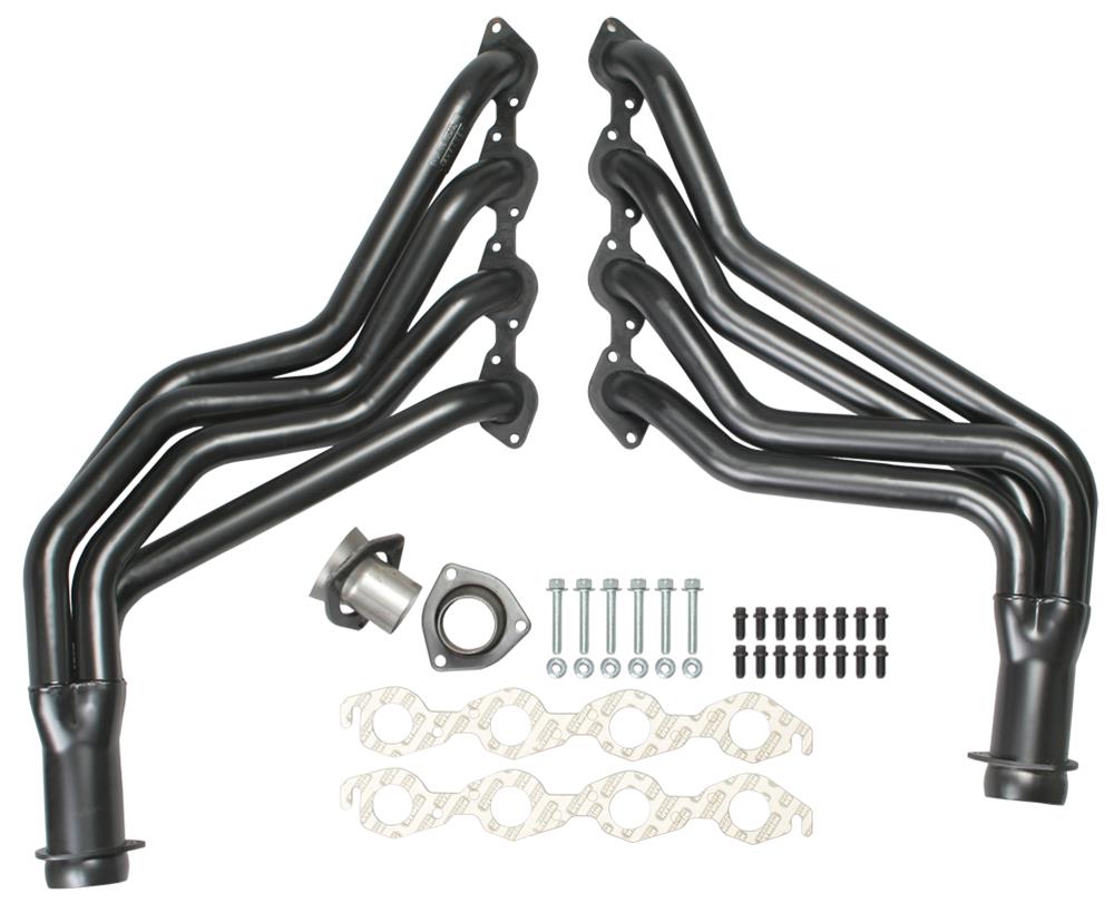 Hedman Street Headers 69110 Headers, Street, Long Tube, Steel, Temporary Paint, Chevy, GMC, Big Block, Pair thumbnail 4