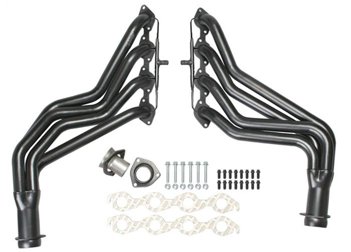Hedman Street Headers 69111 Headers, Street, Long Tube, Steel, Temporary Paint, Chevy, GMC, Big Block, Pair thumbnail 6