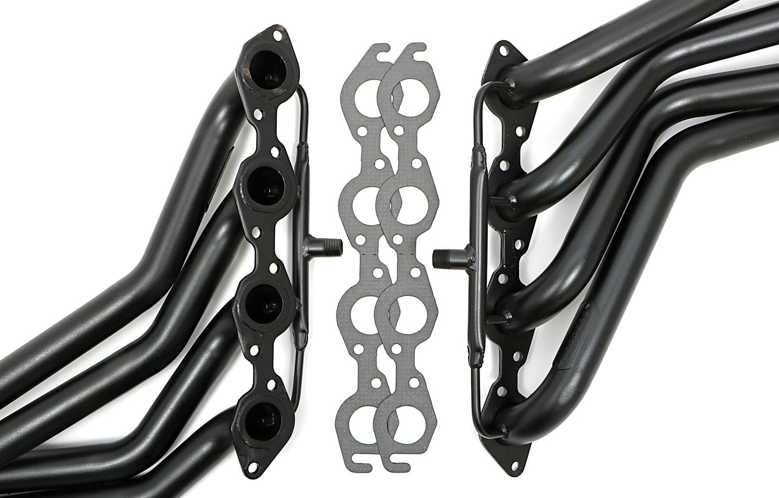 Hedman Street Headers 69111 Headers, Street, Long Tube, Steel, Temporary Paint, Chevy, GMC, Big Block, Pair thumbnail 3