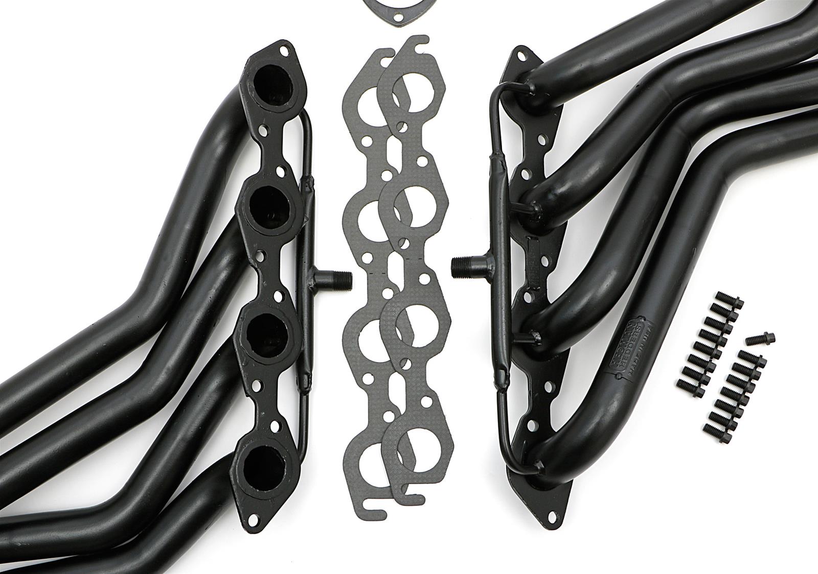 Hedman Street Headers 69281 Headers, Street, Long Tube, Steel, Temporary Paint, Chevy, GMC, 454, Pair thumbnail 3