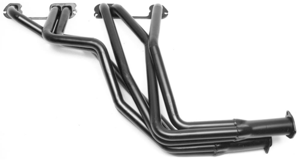 Hedman Street Headers 69310 Headers, Street, Long Tube, Steel, Temporary Paint, Chevy, GMC, 230, 250, 292, Pair thumbnail 4