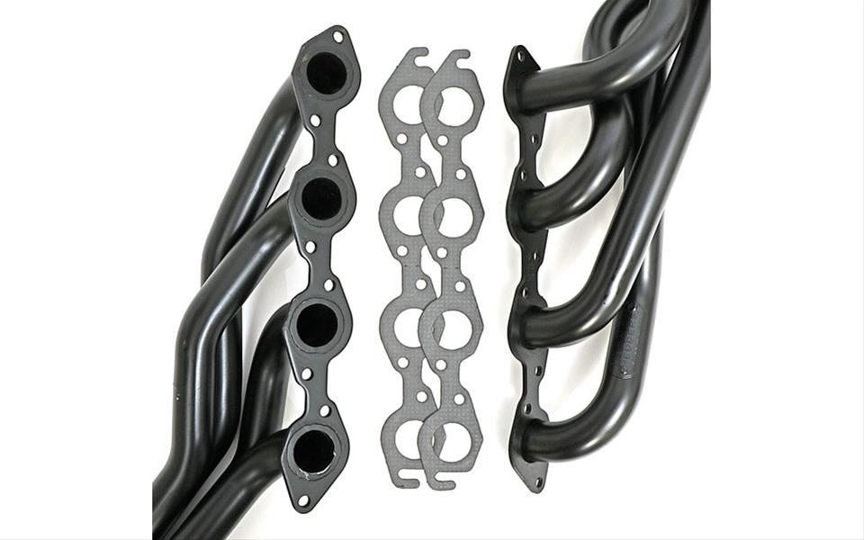Hedman Street Headers 69390 Headers, Street, Long Tube, Steel, Temporary Paint, Chevy, GMC, 454, Pair thumbnail 6