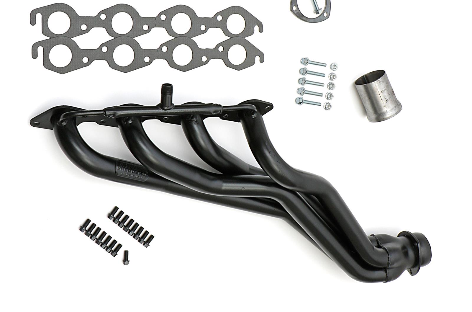 Hedman Street Headers 69451 Headers, Street, Long Tube, Steel, Temporary Paint, Chevy, GMC, 7.4L, Pair thumbnail 7