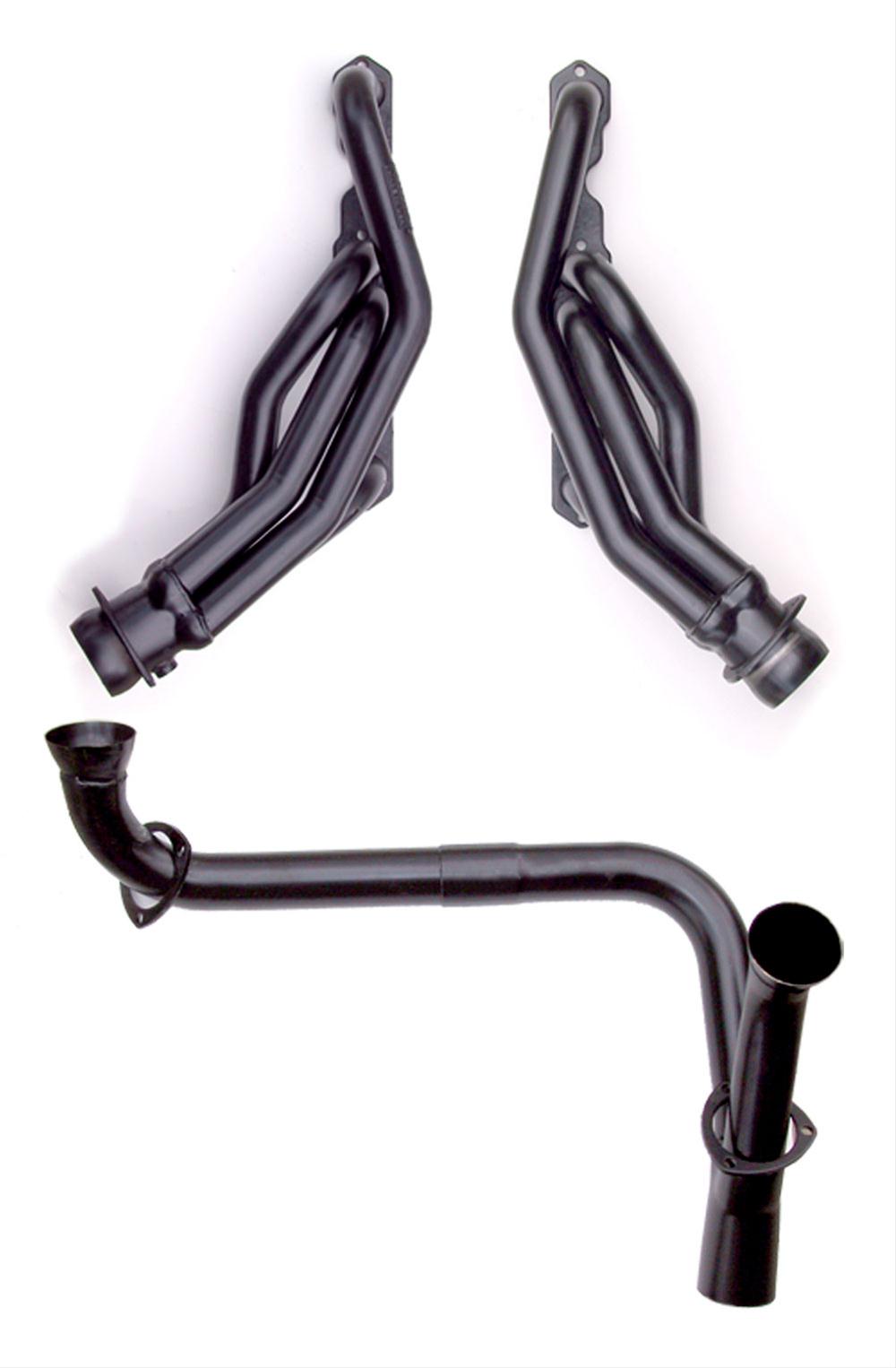 Hedman Hedders Headers 69473 5.0/5.7L 88-95 2&4WD 15-2500- BLACK MAXX thumbnail 3