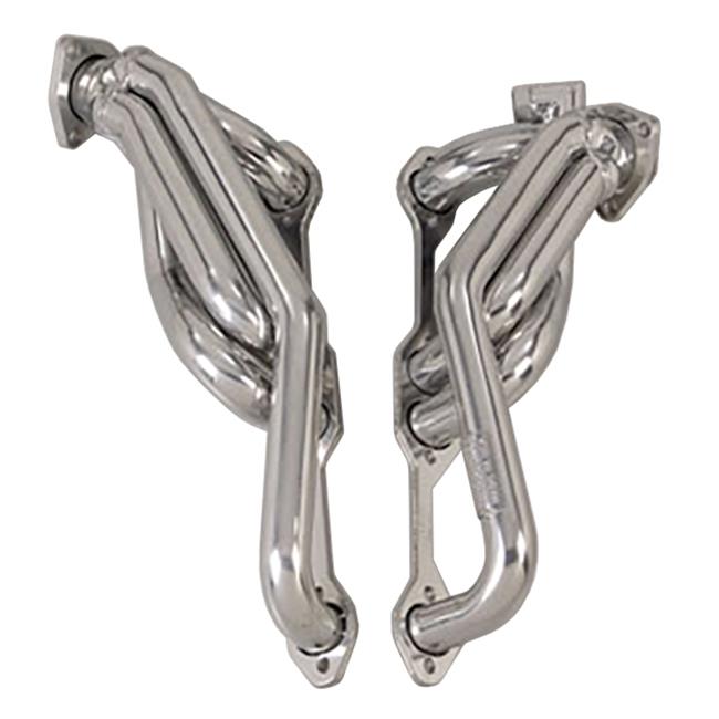 Hedman Street Headers 69656 Headers, Street, Shorty, Steel, Silver Ceramic Coated, Chevy, GMC, Small Block, Pair thumbnail 3
