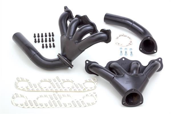 Hedman Tight Tubes Street Rod Headers 78510 Headers, Rod, Block Hugger, Steel, Temporary Paint, Mopar, Hemi Early, Pair thumbnail 5