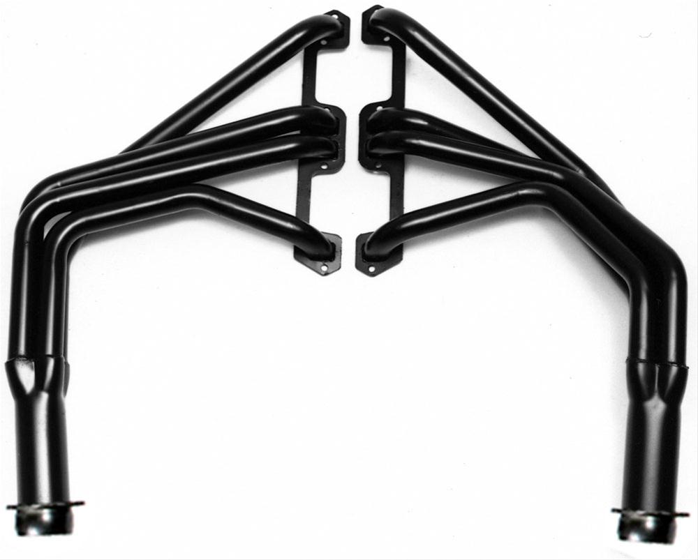 Hedman Street Headers 79083 Headers, Street, Long Tube, Steel, Black Ceramic Coated, Dodge, Pair thumbnail 3
