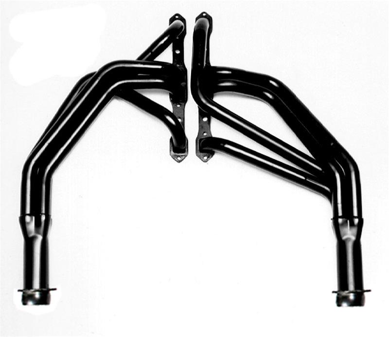 Hedman Street Headers 79220 Headers, Street, Long Tube, Steel, Temporary Paint, Dodge, 400, 440, Pair thumbnail 5