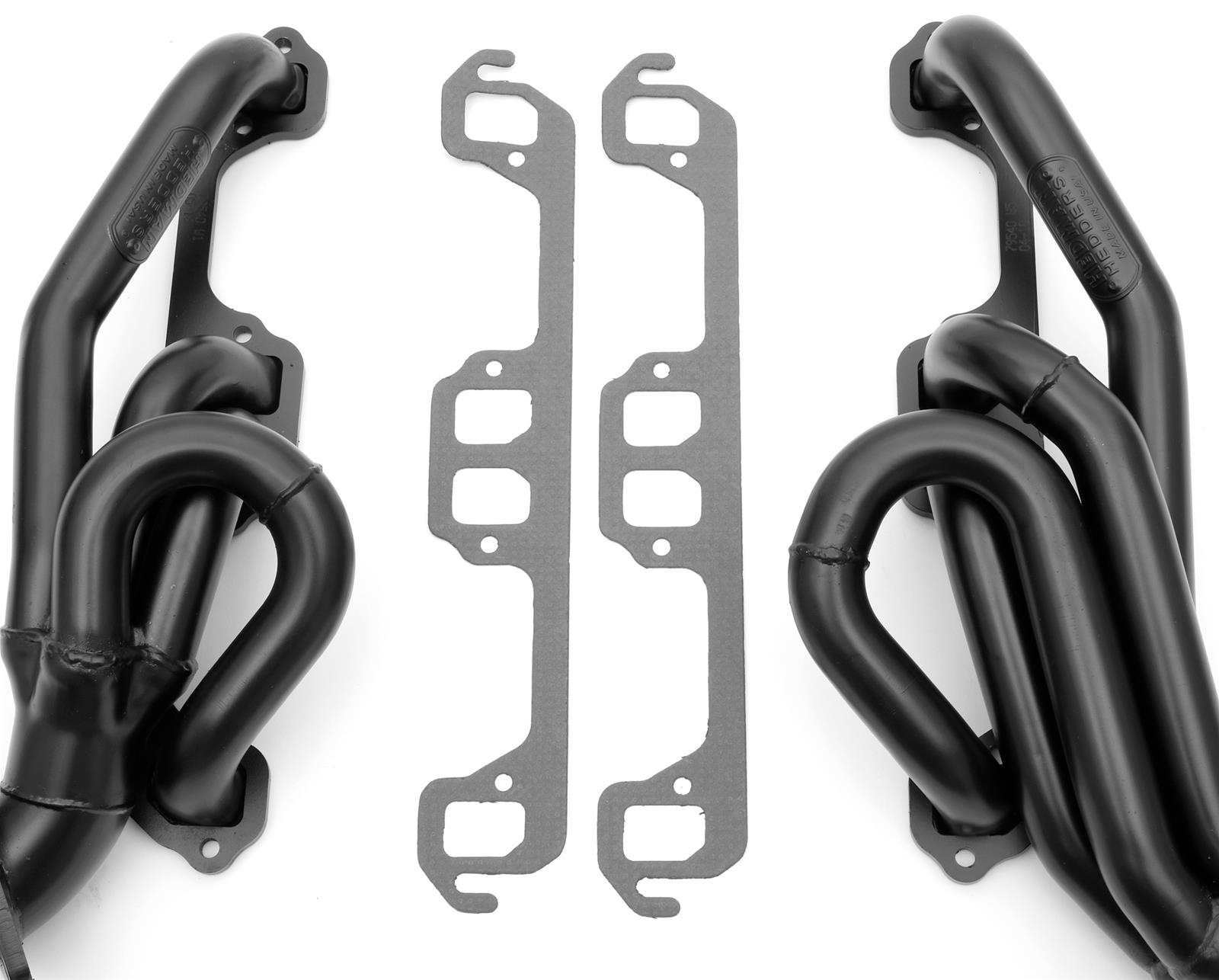 Hedman Street Headers 79540 Headers, Street, Shorty, Steel, Temporary Paint, Dodge, 5.2L, 5.9L, Pair thumbnail 3