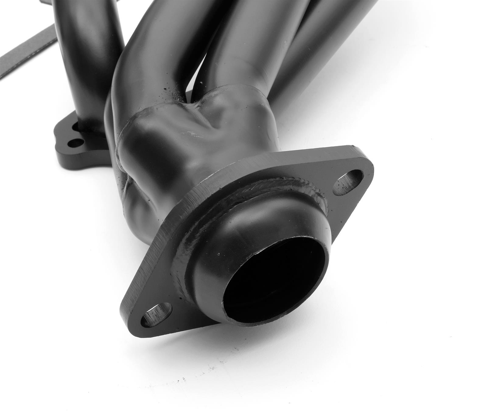Hedman Street Headers 79540 Headers, Street, Shorty, Steel, Temporary Paint, Dodge, 5.2L, 5.9L, Pair thumbnail 2